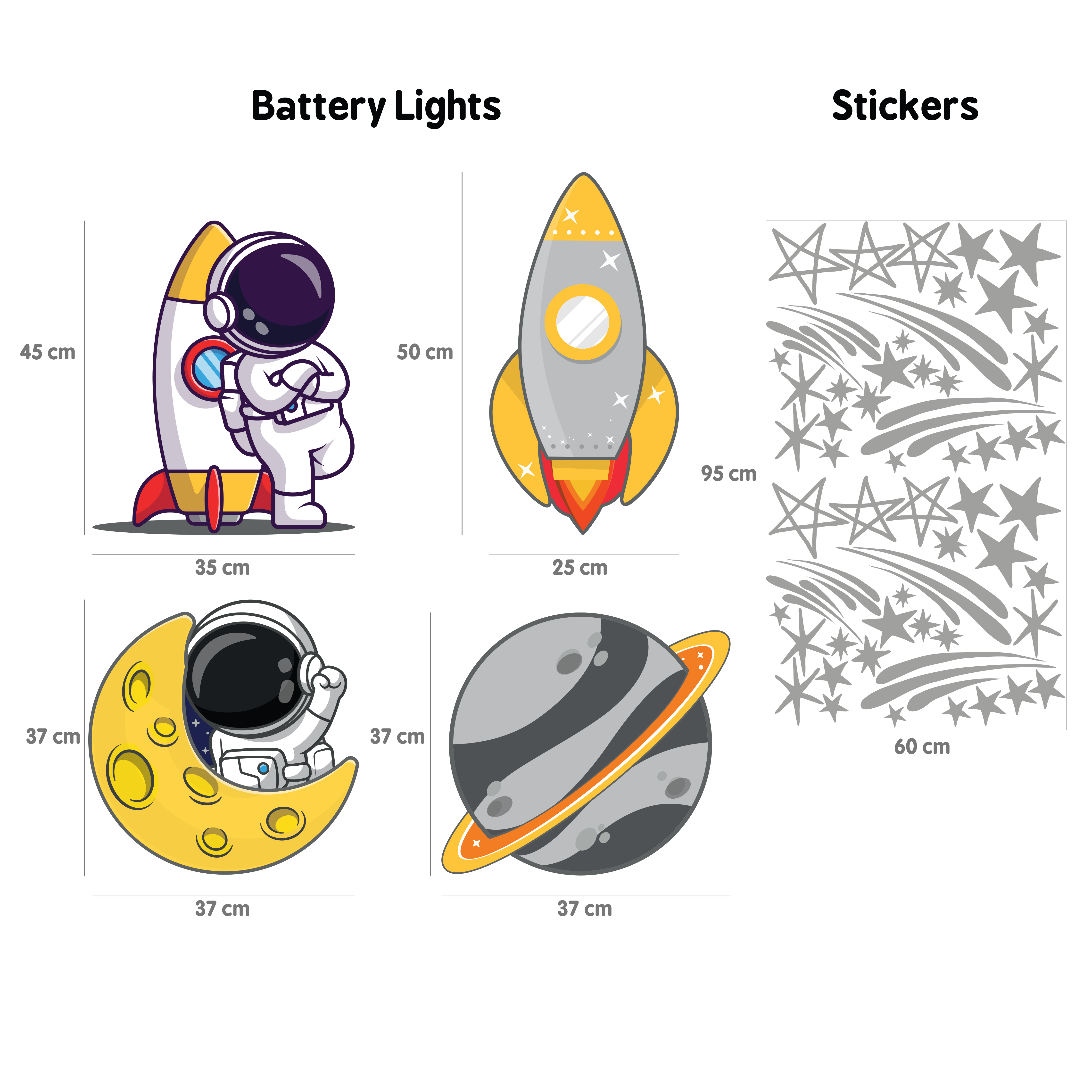Space Bundle - Dimensions