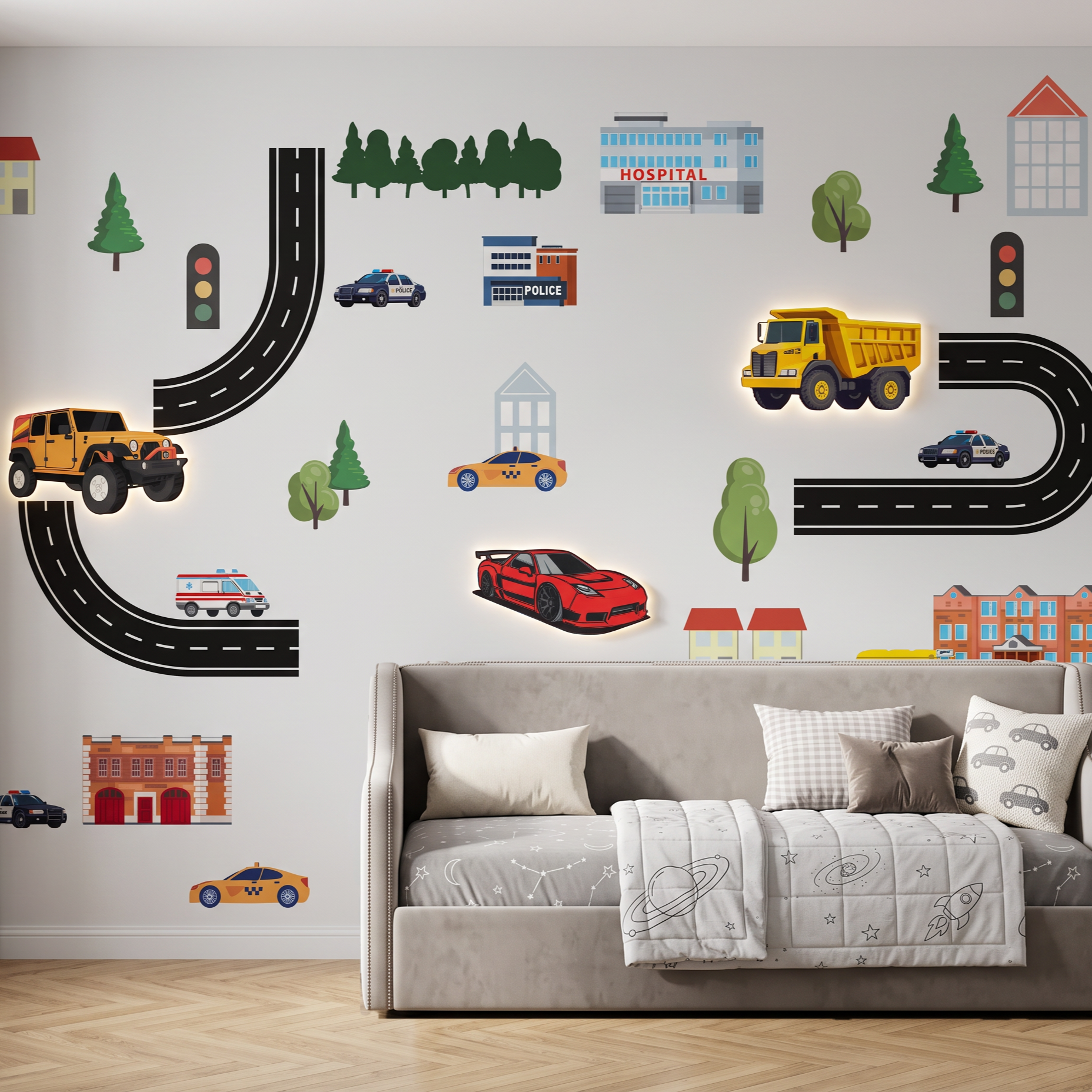 Car Bundle - full wall design