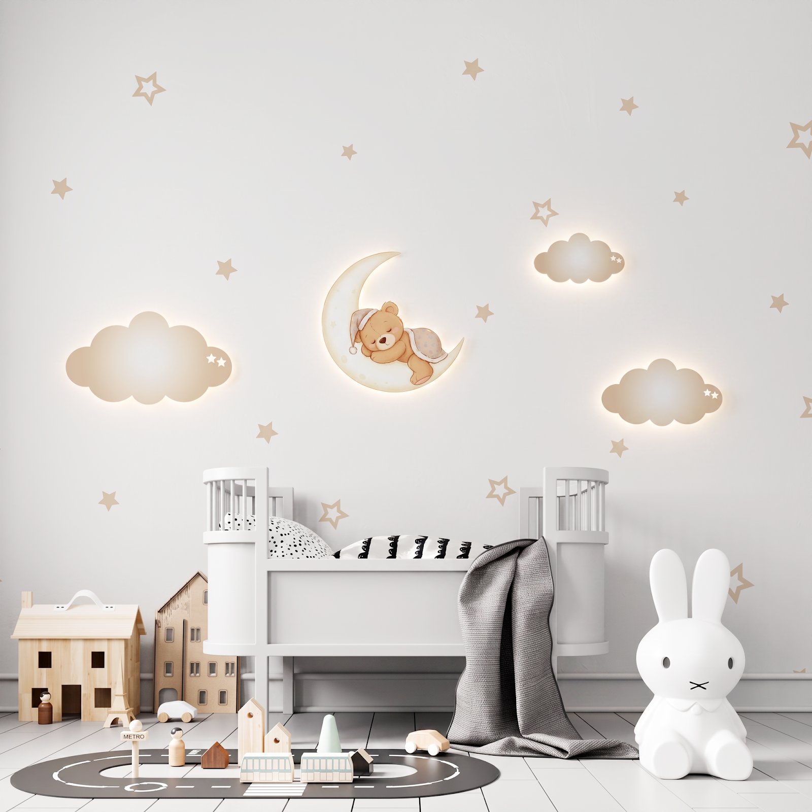 Teddy Bear Bundle - Beige