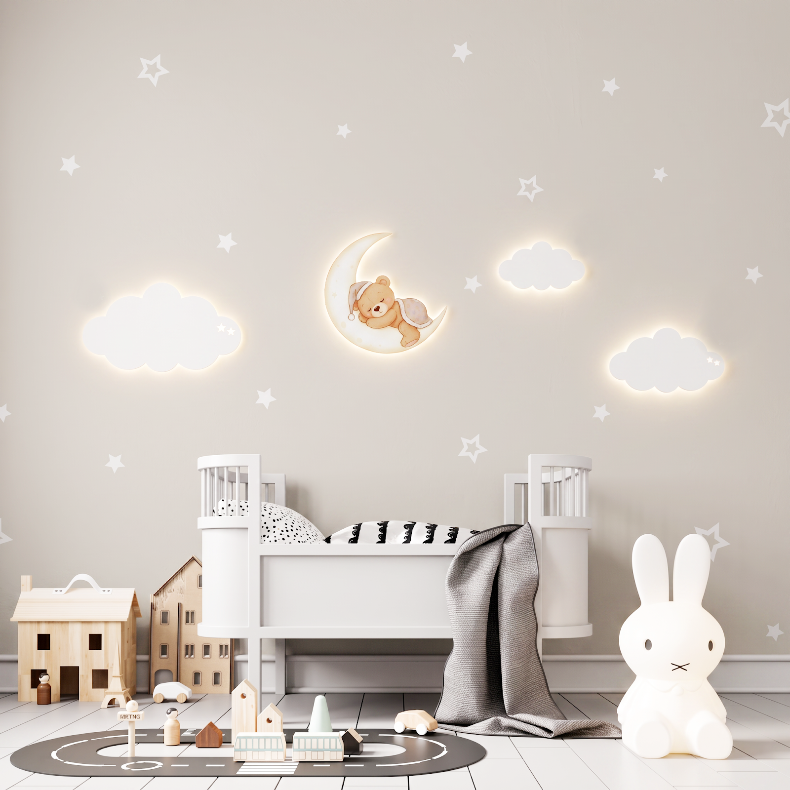 Teddy Bear Bundle - White