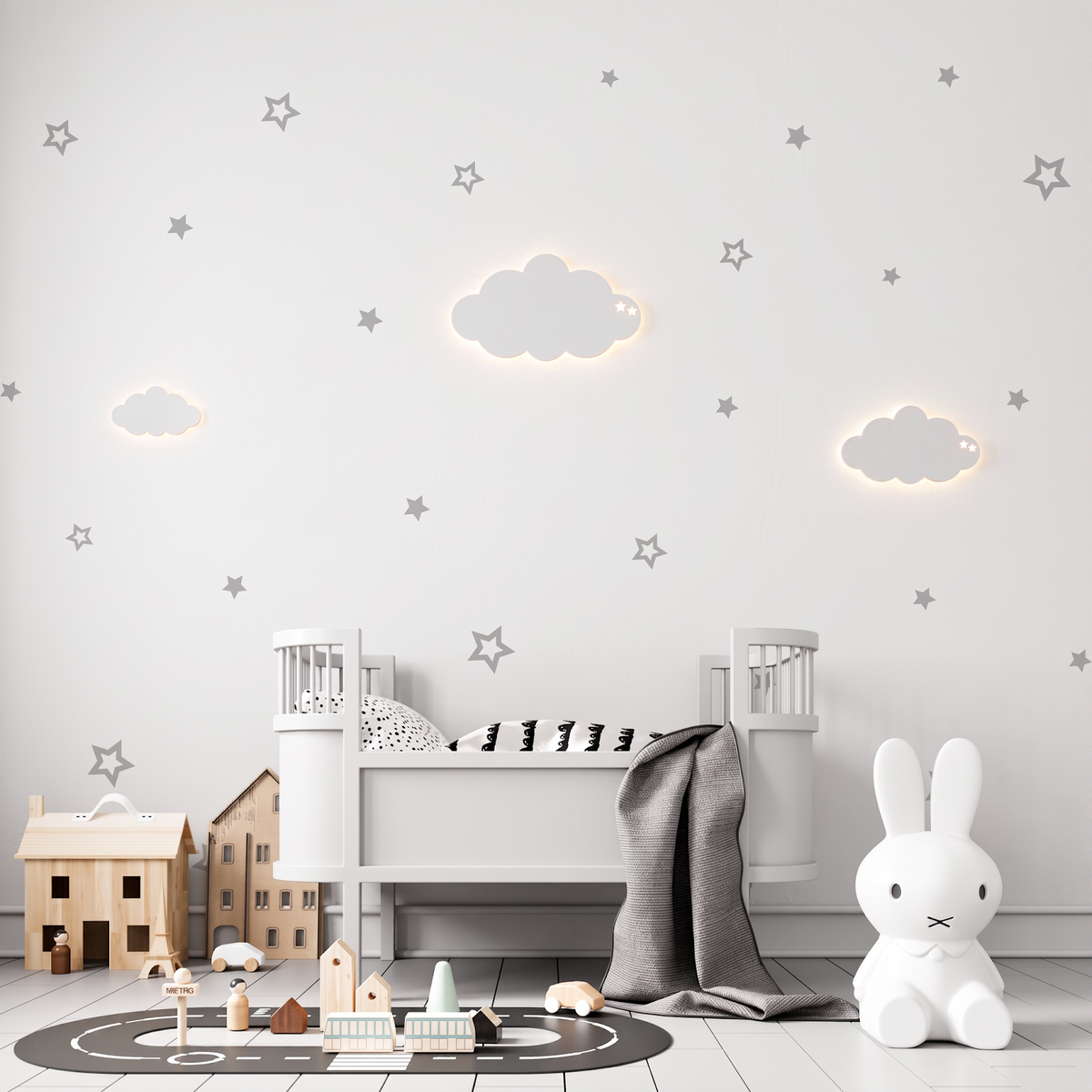 Original Clouds Bundle - White